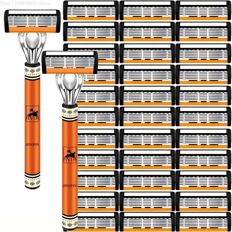 Safety Razor Handle - 2026핫 6중 안전 면도기 세트 고품질