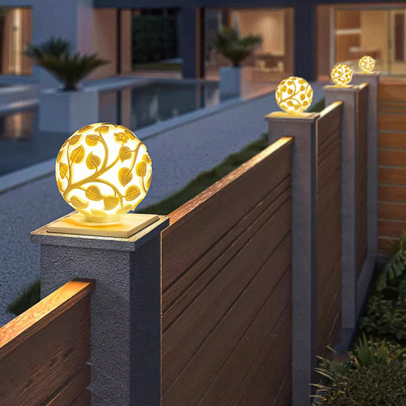 야외 기둥 조명 태양광 LED 기둥 조명 비태양광 조명 - Solar Garden Light 리뷰 및 가격