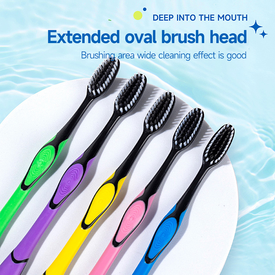 작은 둥근 머리 부드러운 헤어 칫솔, 성인용 개별 포장 - Bamboo Toothbrush 리뷰 및 가격