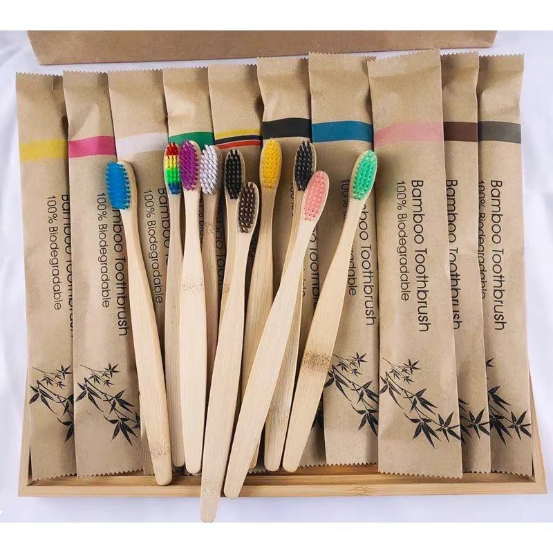 5-30pcs 대나무 칫솔 부드러운 강모 칫솔 친환경  - Bamboo Toothbrush 리뷰 및 가격