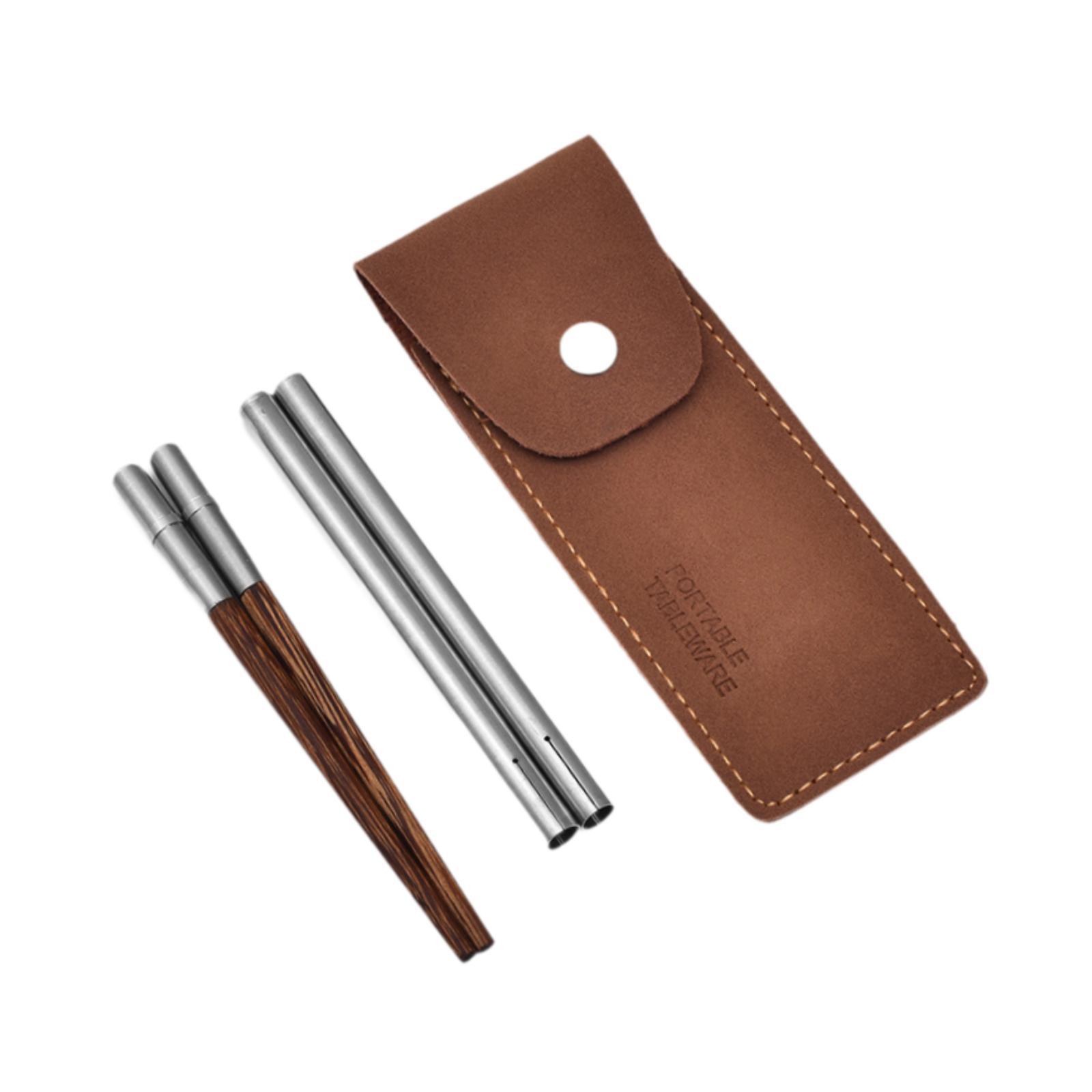 휴대용 젓가락 세트: 보관 파우치 포함, 가볍고 접을  - Bamboo Cutlery 리뷰 및 가격