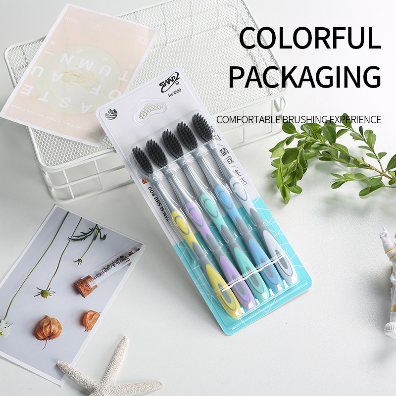 성인 가정에서 부드러운 구강 청소를 위한 대나무 숯 부 - Bamboo Toothbrush 리뷰 및 가격