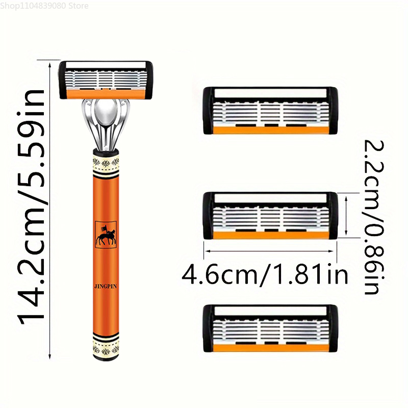 2026핫 6중 안전 면도기 세트 고품질 남성용 면도기 - Safety Razor Handle 리뷰 및 가격