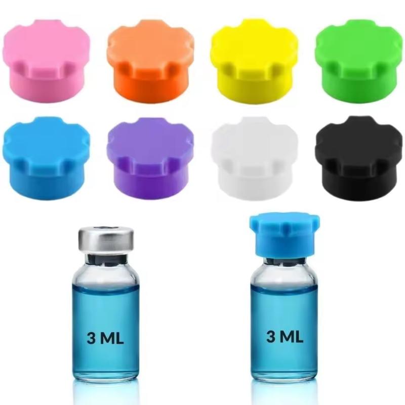 8개 재사용 가능한 미끄럼 방지 유리 바이알 실리콘 캡 - Reusable Bottle 리뷰 및 가격