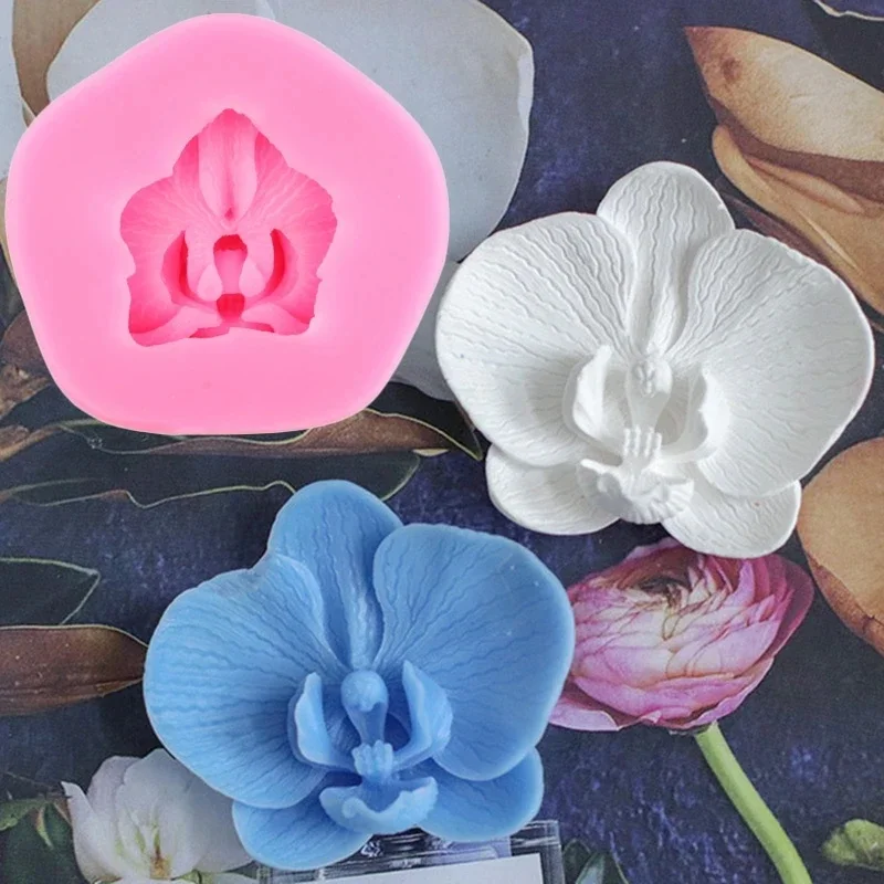 3D 꽃 아로마테라피 몰드 나비 난초 실리콘 캔들 몰드 - Eco Soap 리뷰 및 가격