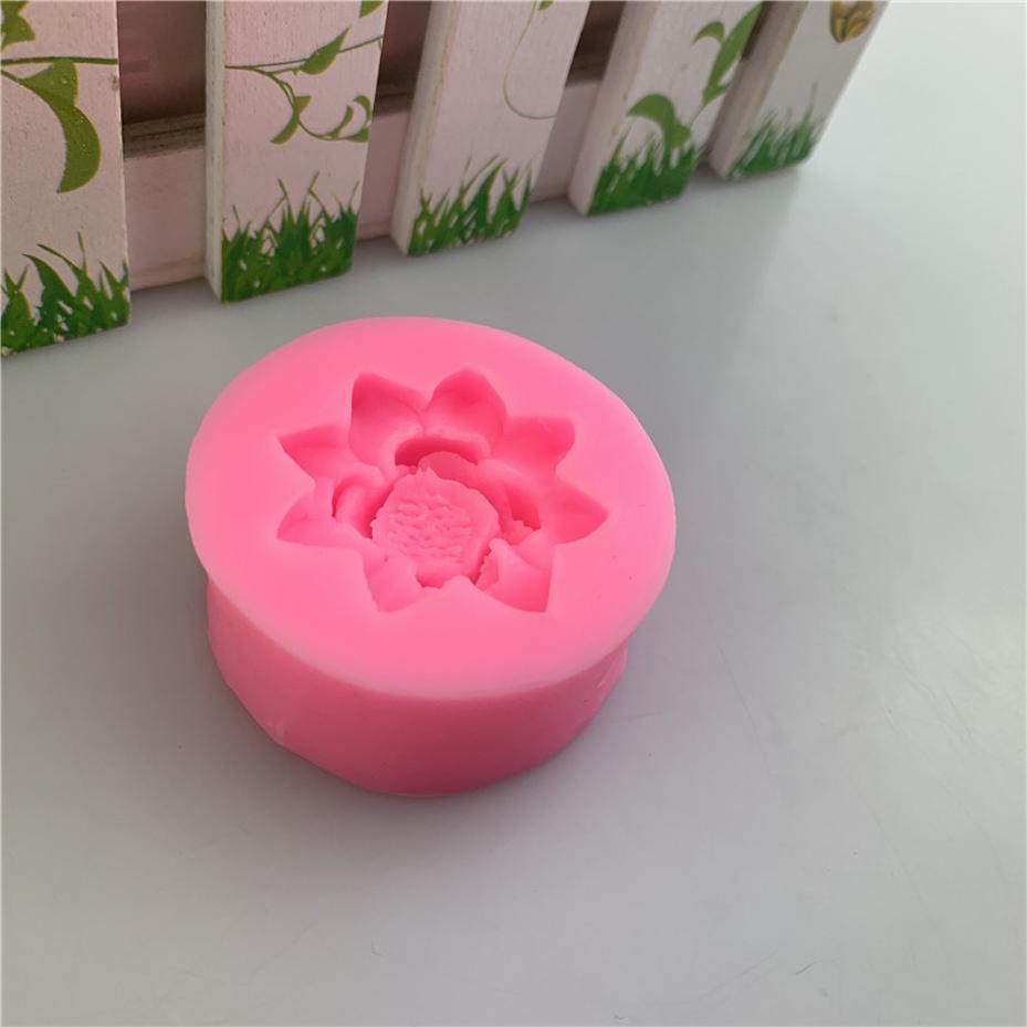연꽃 모양 케이크 몰드, 실리콘 몰드, 수제 비누 석고 - Eco Soap 리뷰 및 가격