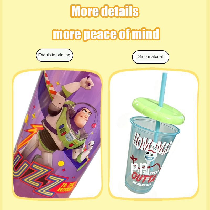 토이 스토리 5 플라스틱 빨대컵 4팩 520ml 재사용 - Reusable Straw 리뷰 및 가격