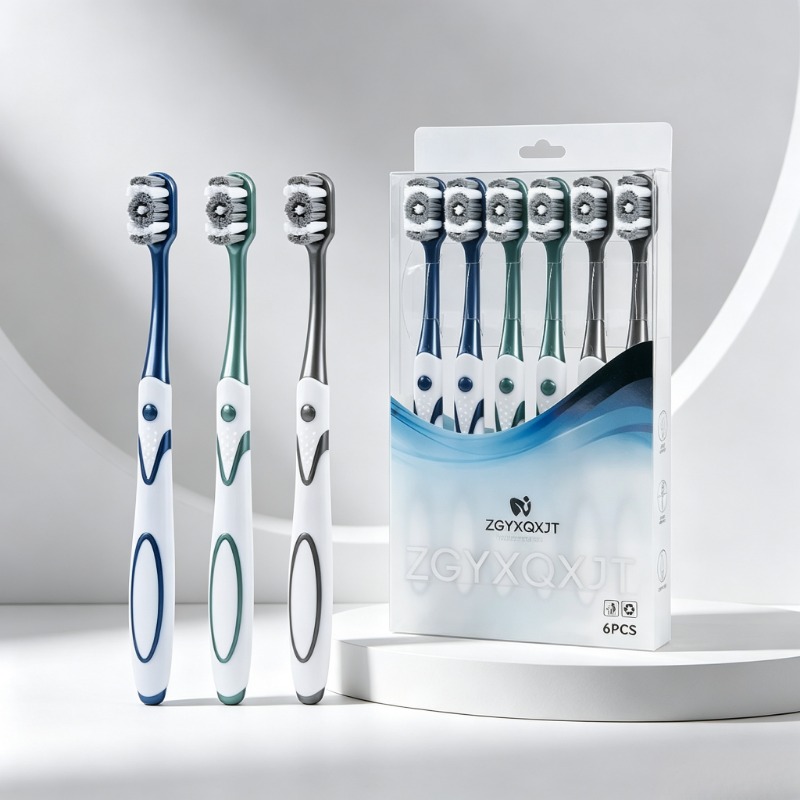 6개입/세트 칫솔, 치아 미백, 초강력 브러쉬, 혀 플 - Bamboo Toothbrush 리뷰 및 가격