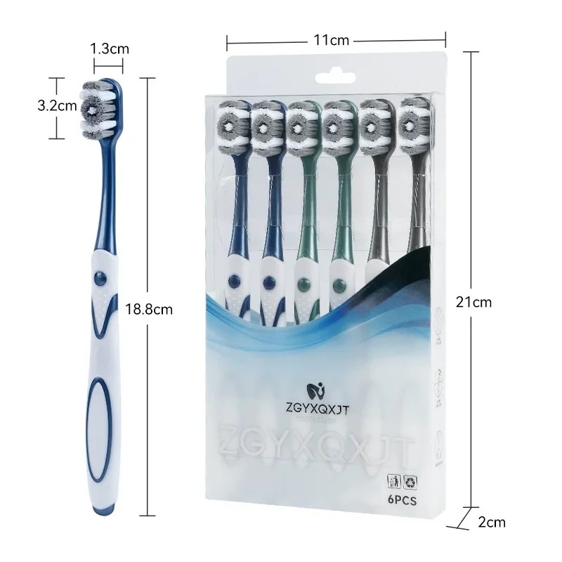 6개입/세트 칫솔, 치아 미백, 초강력 브러쉬, 혀 플 - Bamboo Toothbrush 리뷰 및 가격