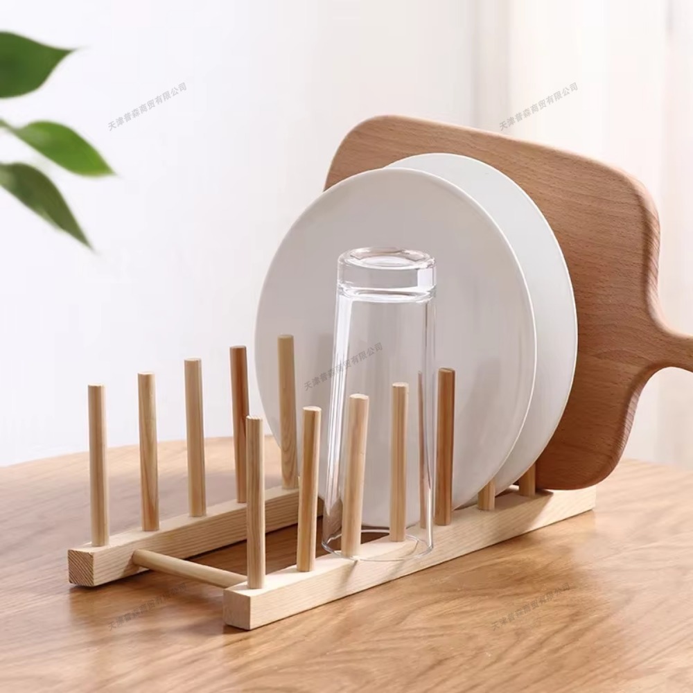DIY 대나무 배수형 접시 건조대 나무 접시 랙 식기  - Bamboo Cutlery 리뷰 및 가격